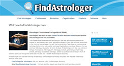 Desktop Screenshot of findastrologer.com